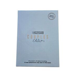 The Adventure Challenge Couples Limited Edition; 50 Scratch-Off Adventures & Dat